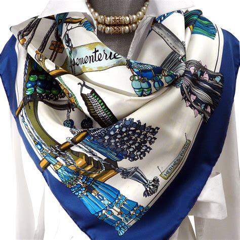 hermes blue and white scarf|hermes scarf price list.